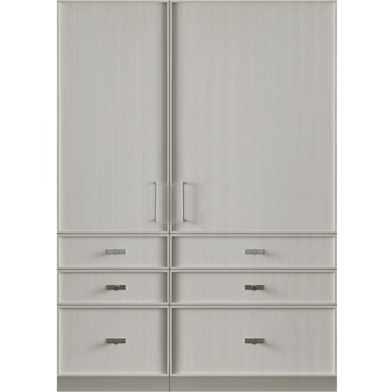 Monogram Premium Column Pair: 24" W Freezer Column + 36" W Refrigerator Column, Panel Ready, Designer Titanium, Yes