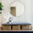 Clary Metal Flat Wall Mirror