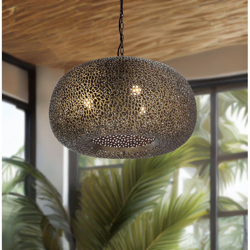 Luminaire suspendu 3 lumières Metropolitan Moradabad