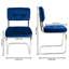 Ensemble de 2 chaises de salle à manger en velours Mercer41