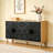 Tollie Buffet Sideboard Cabinet with Adjustable Laminates, Accent Cabinet with Spliced Doors Combined , TV Stand with Storage Cabinet-243133491-236093040