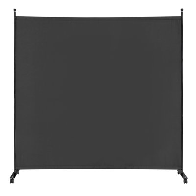 184 cm W x 184 cm H Iron Single Panel Room Divider
