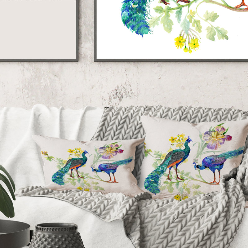 Animal Print Throw Pillow