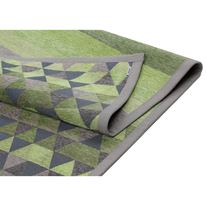 Railey Striped Hand Woven Area Rug, Rectangle 100 x 160cm