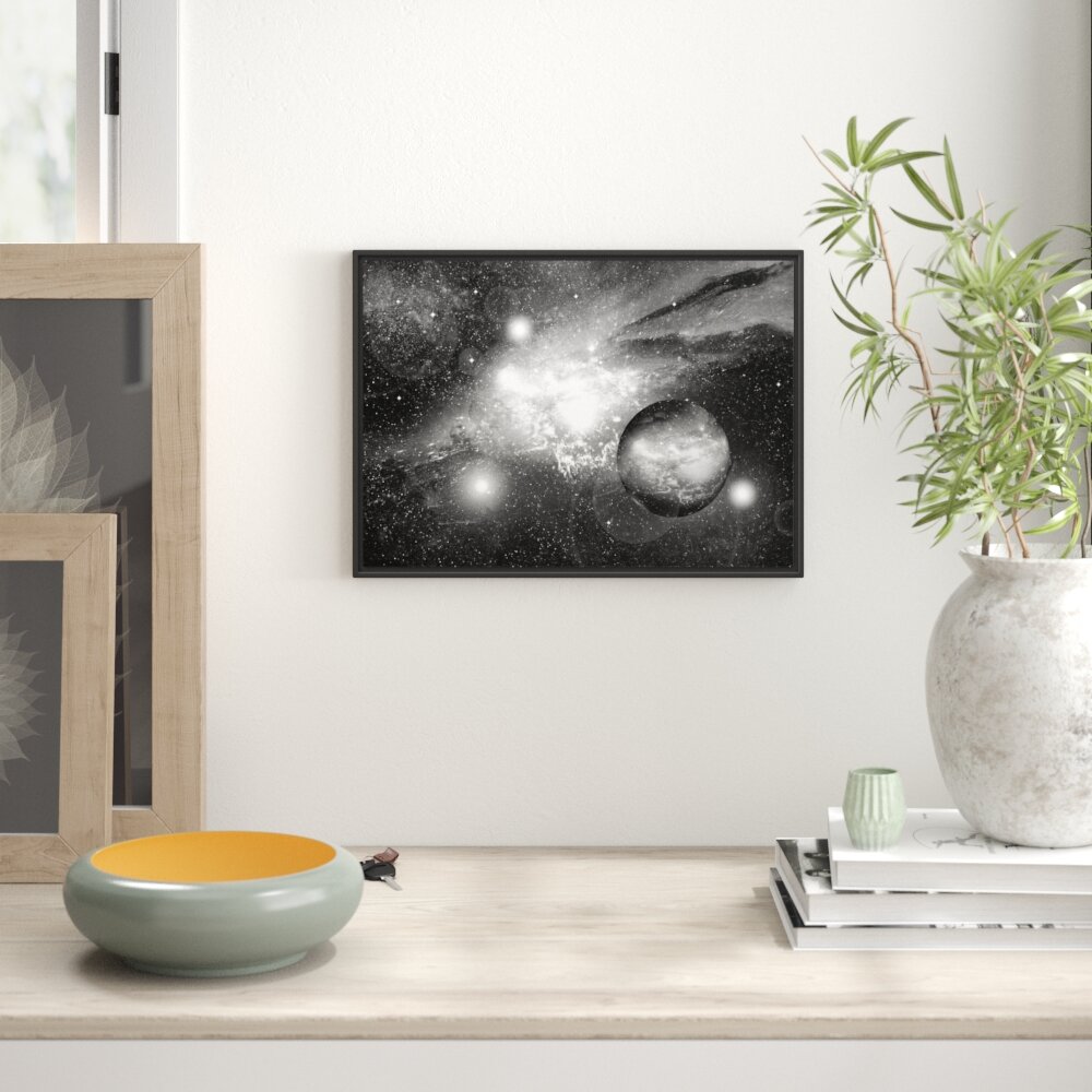 Gerahmter Fotodruck 'Star Galaxy'