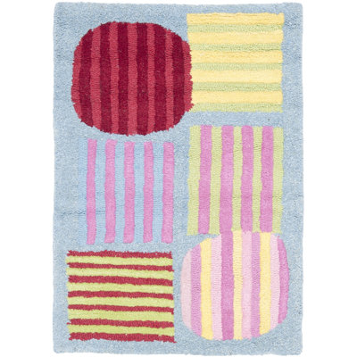 Kruetzen Kids Hand Tufted 80% Wool And 20% Cotton Rug