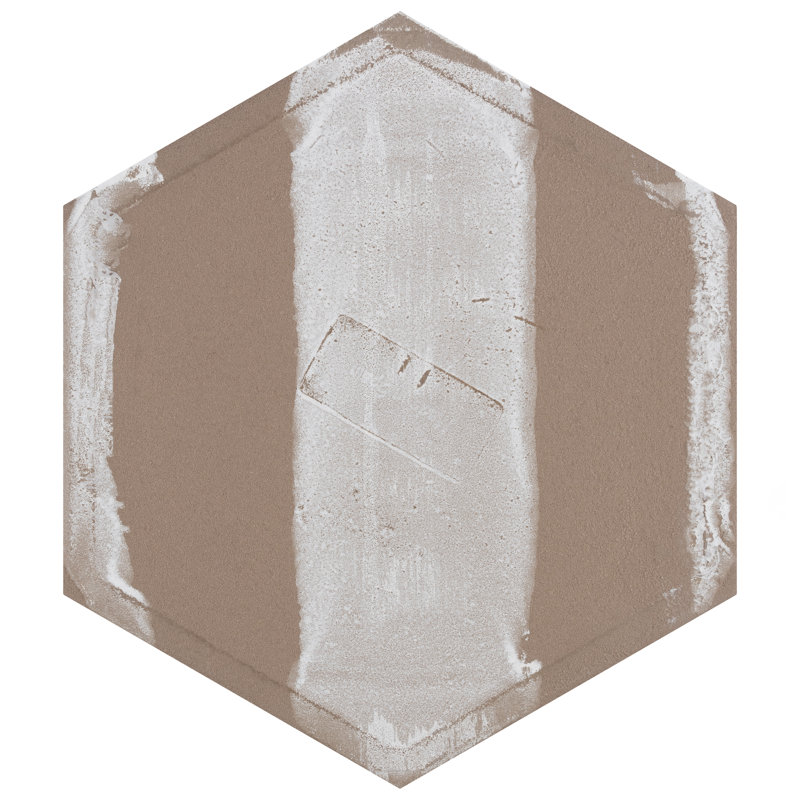 Horizon 7-3/4" x 9" Porcelain Wall & Floor Tile, White