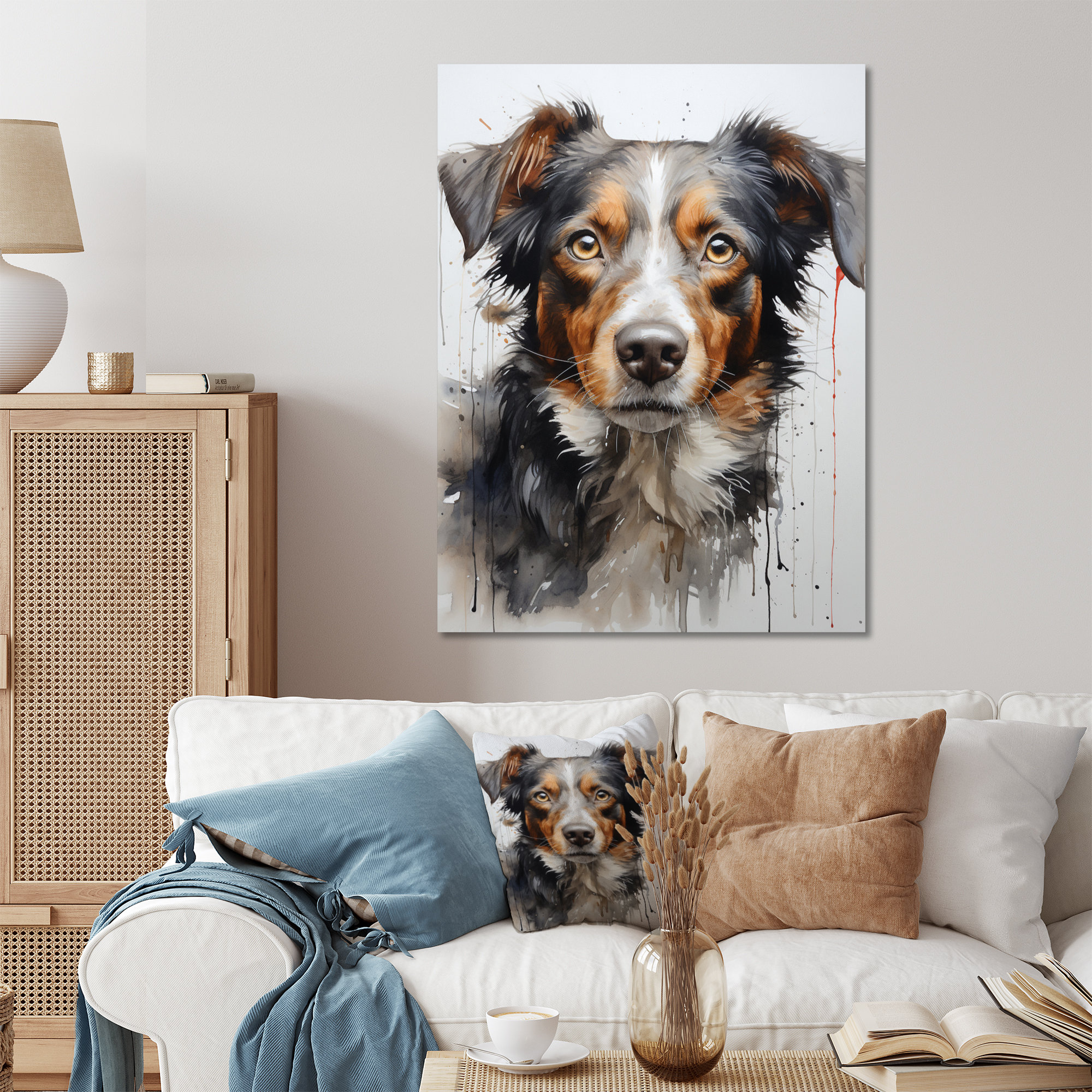 Winston Porter " Dog Inquisitive Canine " Wayfair