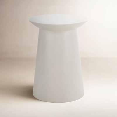 Gladys Iron Top End Table
