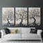 Lanscape Study Series L III - Ensemble de toiles tendues avec châssis Premium - Prêt à être accroché-1546933324