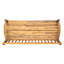 Banc Imperial, bois, 17,75 po, profondeur de siège avec finition de rangement, 24,75 po de largeur