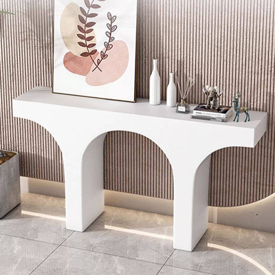 Nordic-style modern simple console table