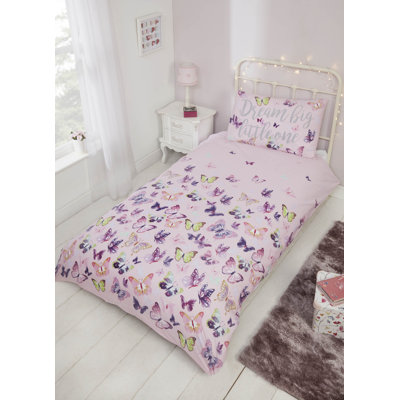 Brionna Polyester Wildlife Duvet Cover Set with Pillowcases Included