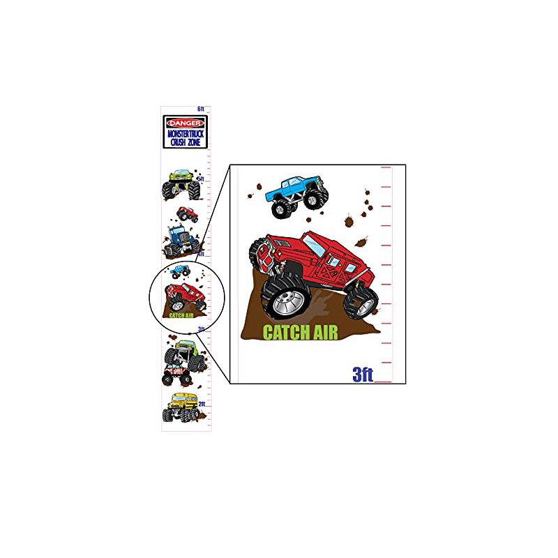 Décalcomanie murale Monster Truck