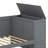 Twin Size Daybed With Storage Arms, Trundle And Charging Station-1132620784