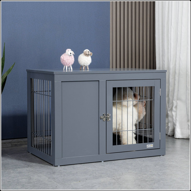 Cage pour chien avec cage double Pawhut