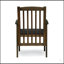 Ensemble de 2 chaises de salle à manger en bois d'acacia avec coussins moelleux pour le confort et l'élégance dans les salles à manger modernes-1281117859