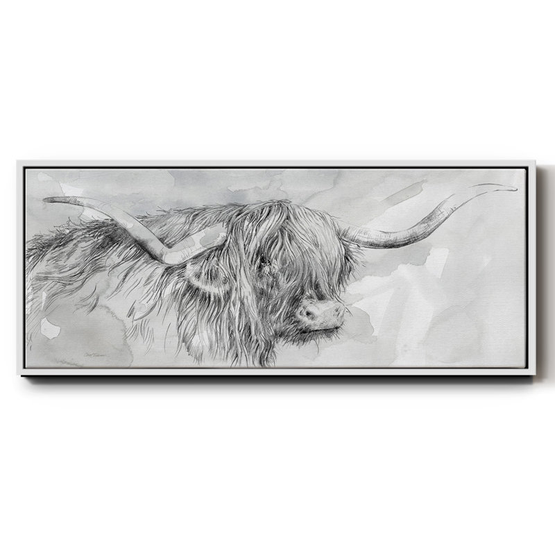Highland Prince - toile encadrée, H 12 po x l 30 po