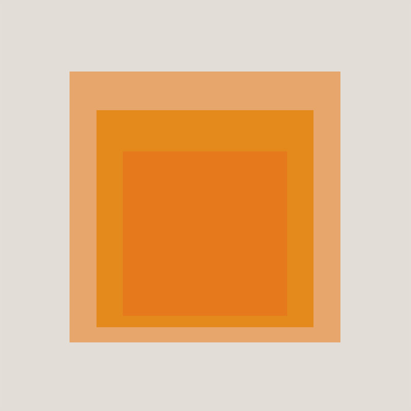 Square Series Print by Yaffa G, 31" W x 31" H, Wrapped Canvas