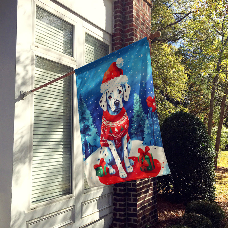 Double Sided Polyester Christmas, 40'' H x 28'' W