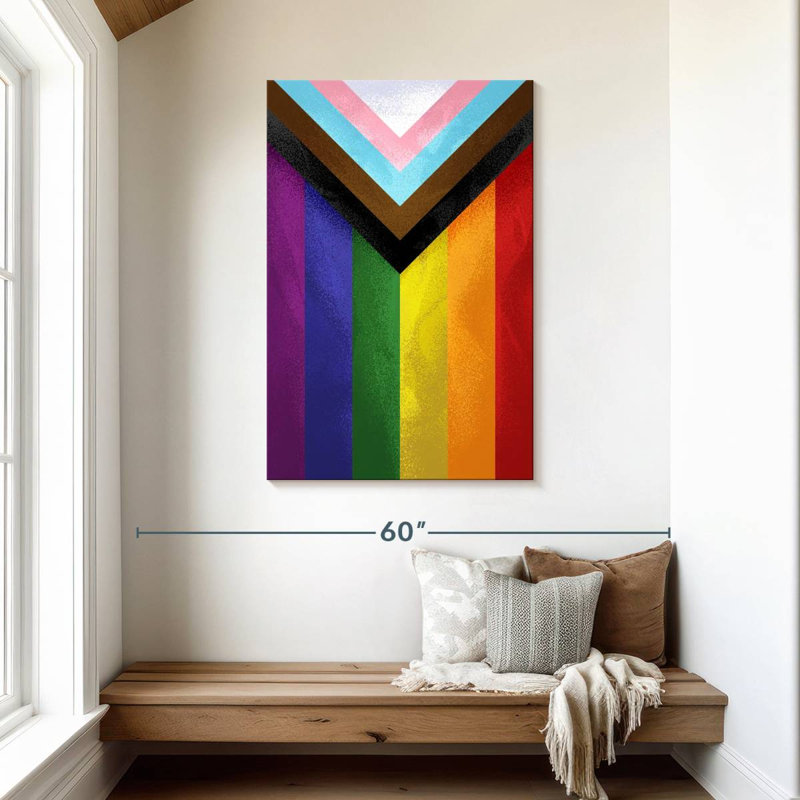 Khepri Modern Pride Flag, 45" H x 30" W