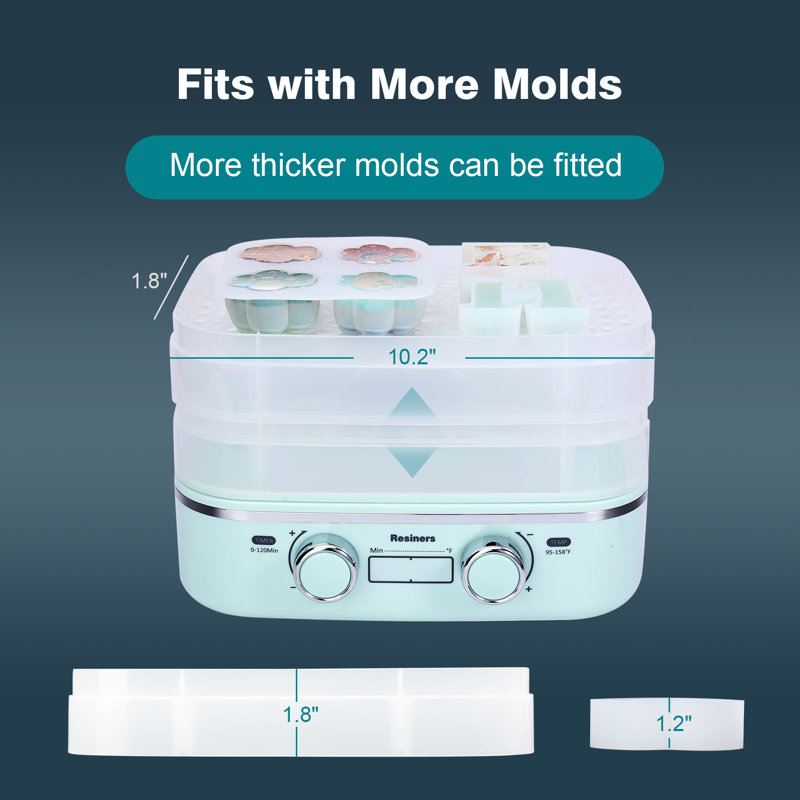 3 PCS Deeper Trays for Resin Curing Machine