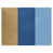 Or / bleu royal / bleu poudre sélectionné