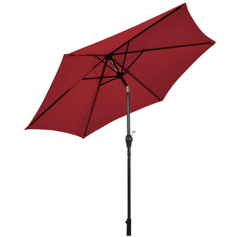 Parasol de marché 9 pi Watterson, Bourgogne, 8 pi X l 10 pi L 10 pi. D