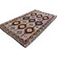Tapis oriental délavé semi-antique semi-antique