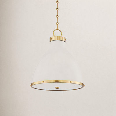 Painted No. 3 Dimmable 2-Light Pendant