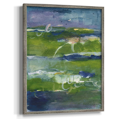 «Bales of Color II», reproduction encadrée - bois massif
