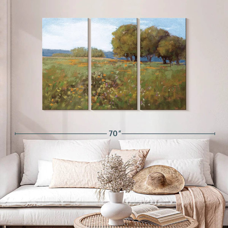 Alvord Spring Day Meadow, 32" H x 50" W