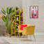 Visage de cheval sur toile flottante encadrée rose par Petal Prints Design-1072676760-1072676761