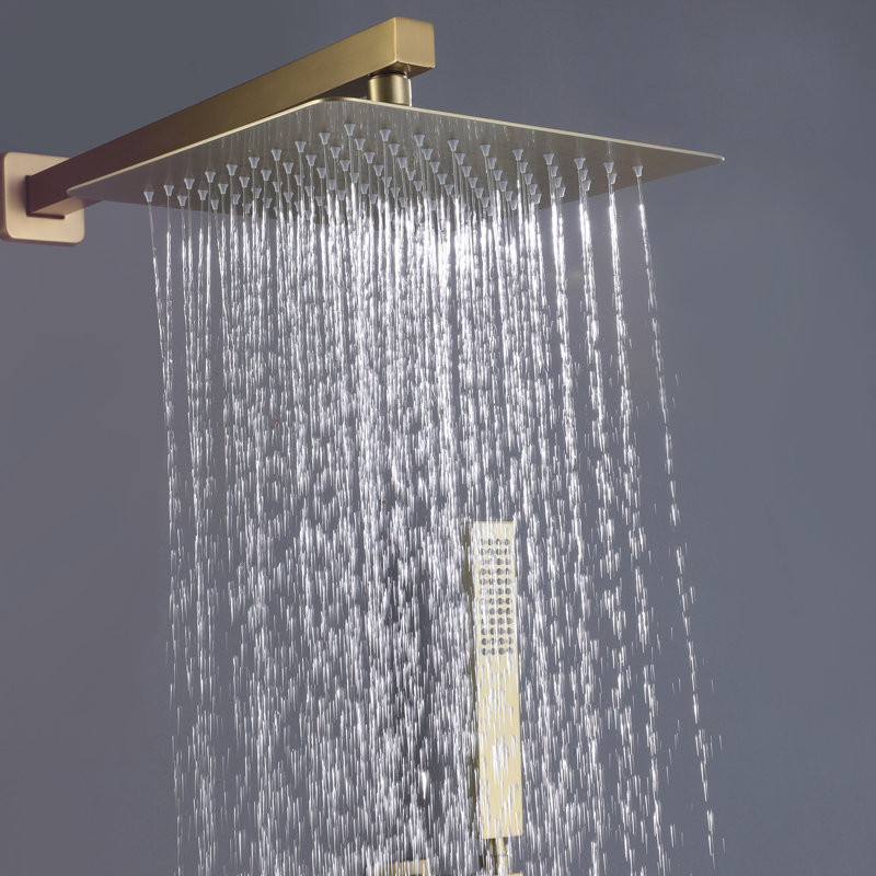Système de douche complet avec valve