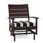 Charleston Aluminum Patio Lounge Chair with Cushions-602660309-602653220