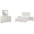 Murtagh Panel Storage Bed 2 Nightstands And Drawer Dresser With Landscape Mirror