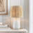Ceramic Table Lamp White See Below