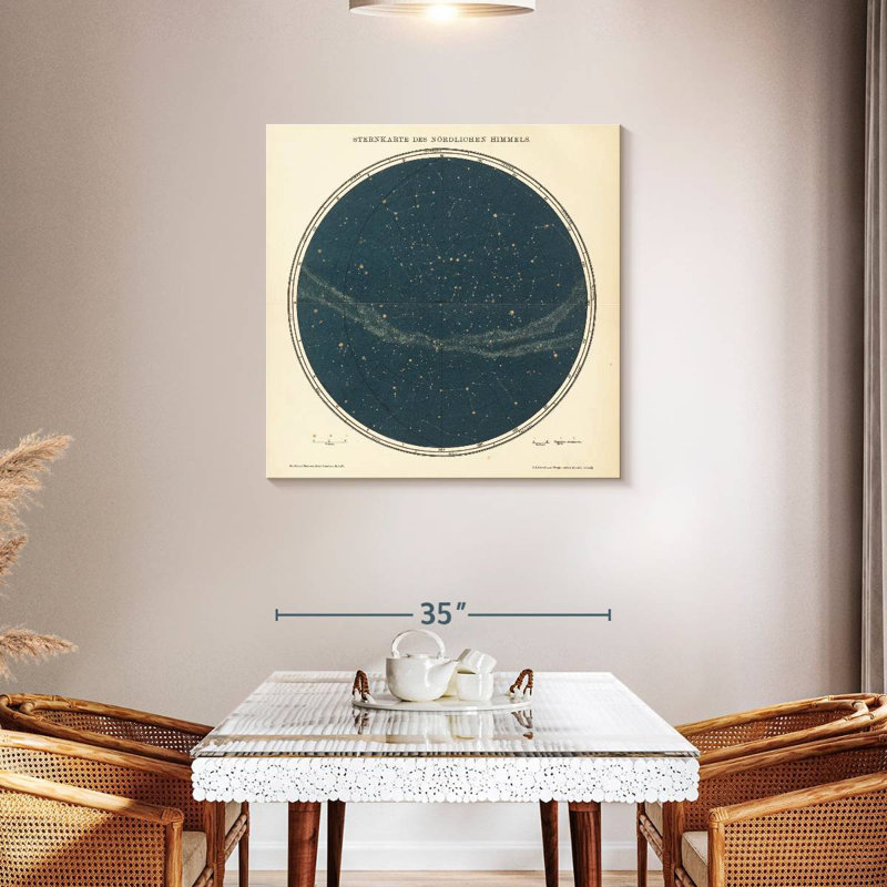 Oberle Celestial Sphere North, 36" H x 36" W