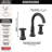 Trinsic Widespread Bathroom Faucet 3 Hole with Wheel Handle, 2-handle Bathroom Sink Faucet-67407400