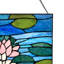 Panneau de vitrail 12 "H Lotus Pond