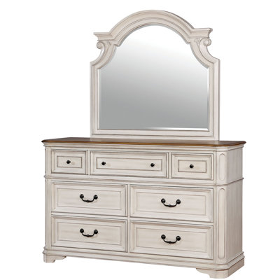 Aiden Wood Flat Wall Mirror