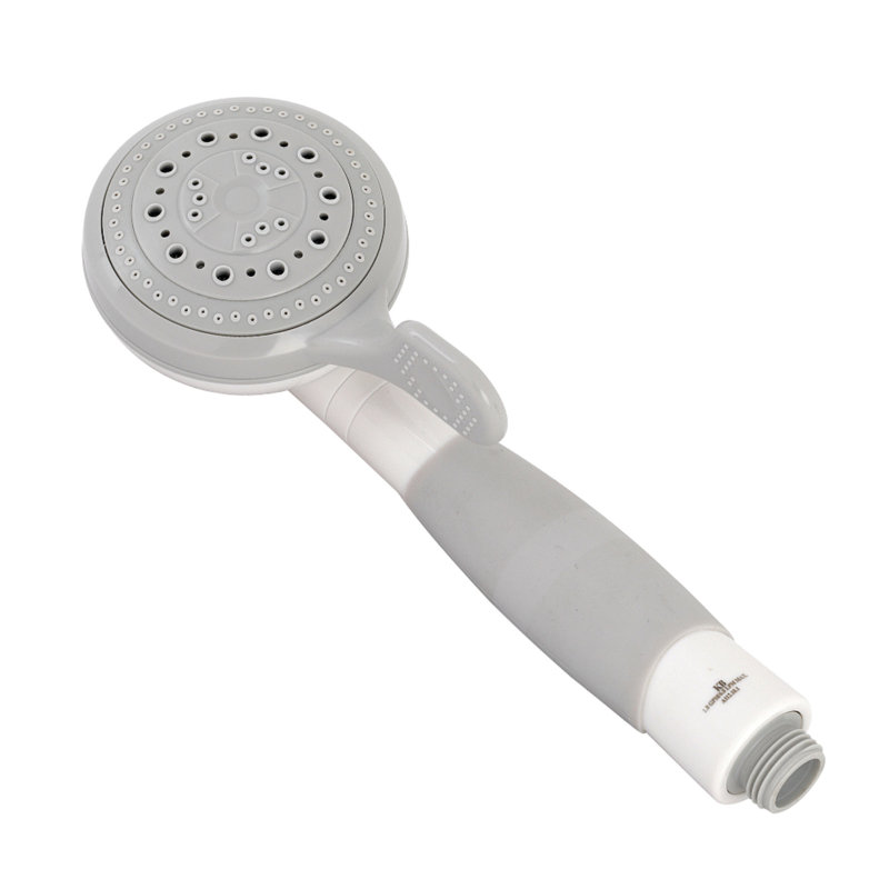 Kingston Brass Kaiser 5-Function Hand Shower, White/Gray