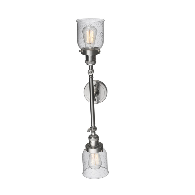 Éclairage pour salle de bain 2 lumières à intensité variable ClipperCove, Ampoule DEL 6 watts Vinage, Seedy
