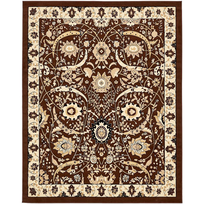 Kashan Floral Indoor Rug