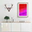 Colour Clash in Abstract - Picture Frame Graphic Art Print-55685036-55685037