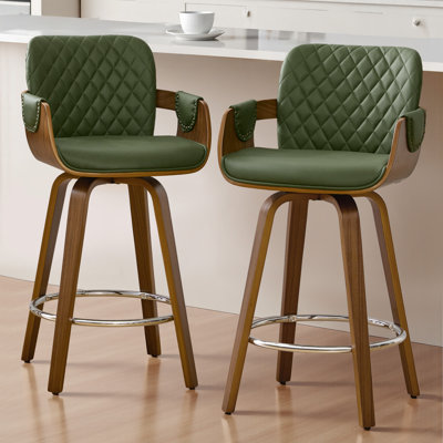 Tabouret de bar pivotant à hauteur de comptoir Modern