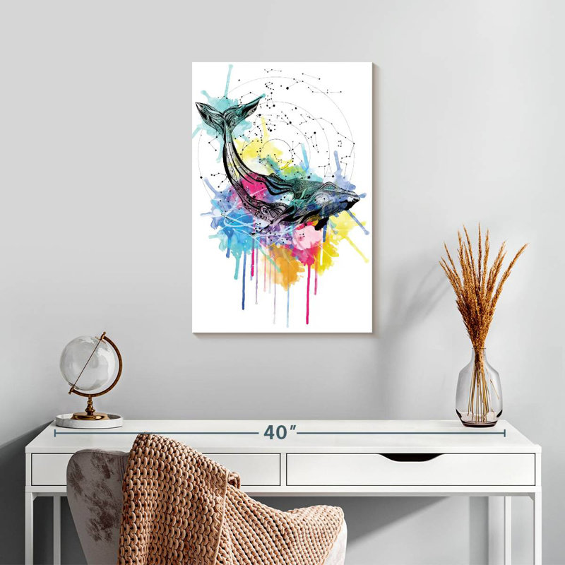 Brampt Whale, 24" H x 16" W