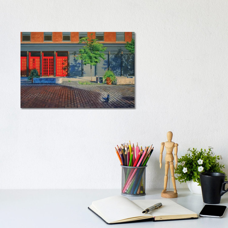 Meatpacking District by Nick Savides - Floater Frame Gallery-Wrapped Canvas Giclée on Canvas, Wrapped Canvas
