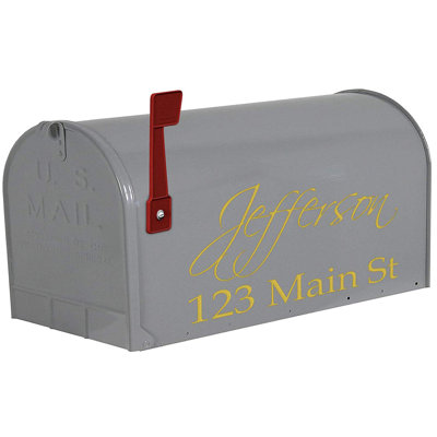 Housse de boîte aux lettres personnalisée autocollant