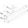 Universal Softsquare Double Wall Mounted Towel Bar